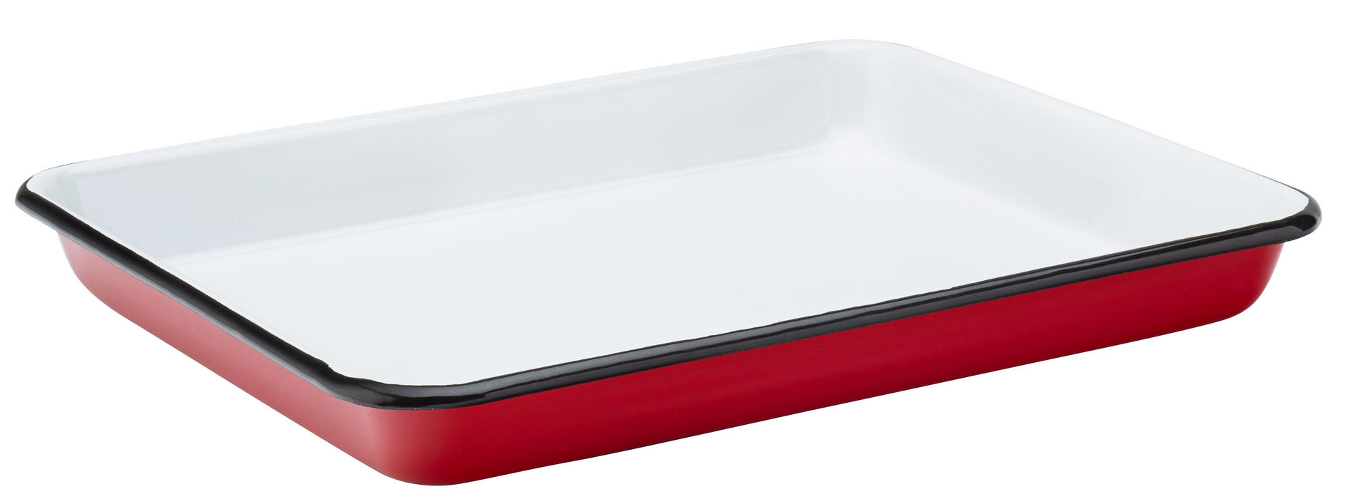 Eagle Enamel Red Baking Tray 11